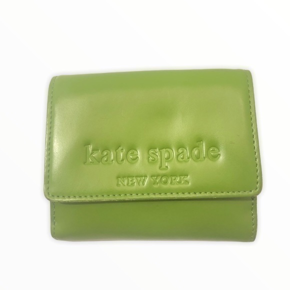 Kate spade green wallet